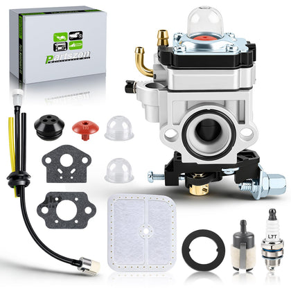 Partszen WYK-186 carburetor kit front view for Echo trimmers, improving fit.