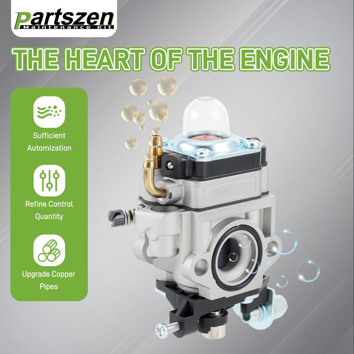 Partszen WYK-186 vent and gasket close-up ensures proper sealing.