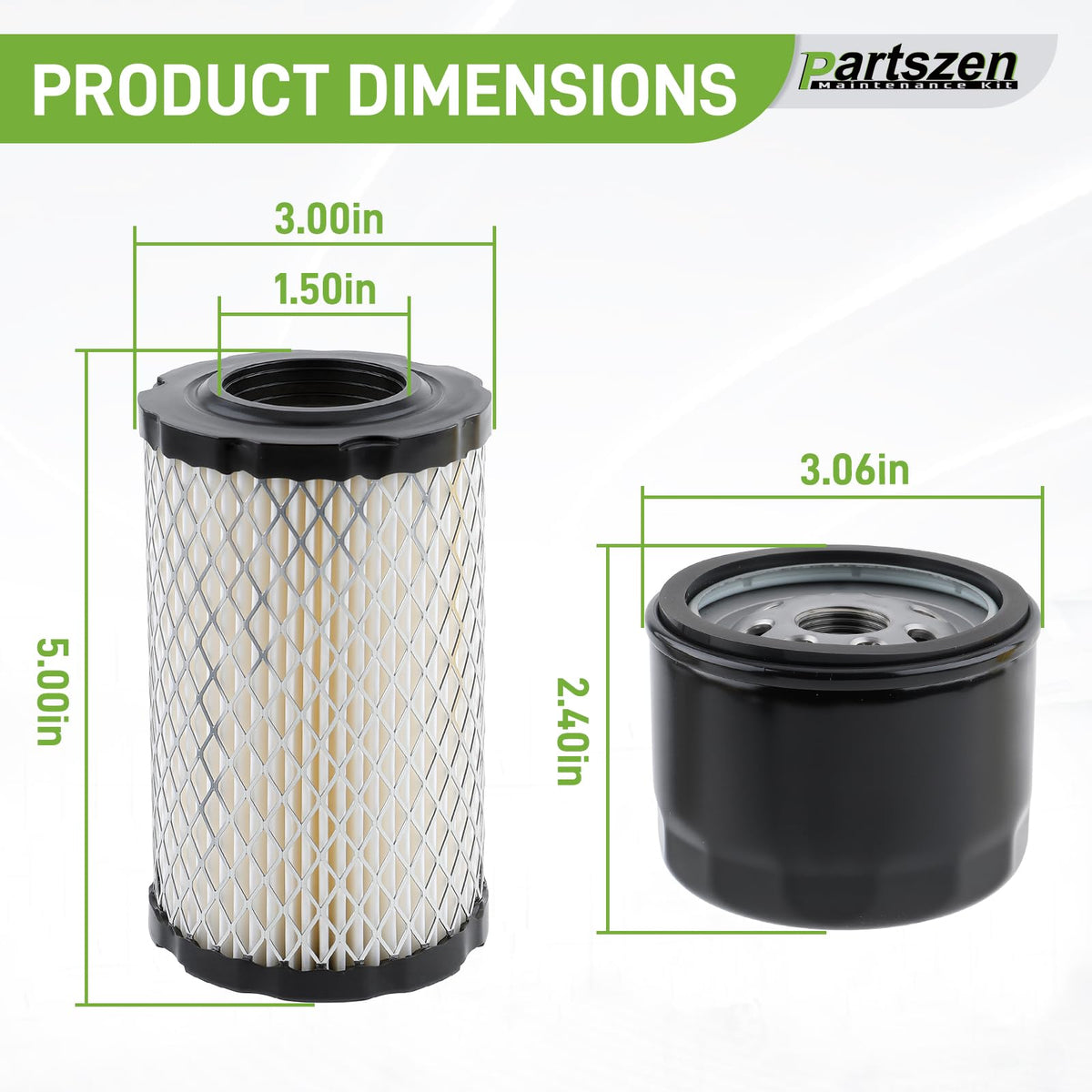 Partszen YT3000 air-filter keeps intake clean for steady performance