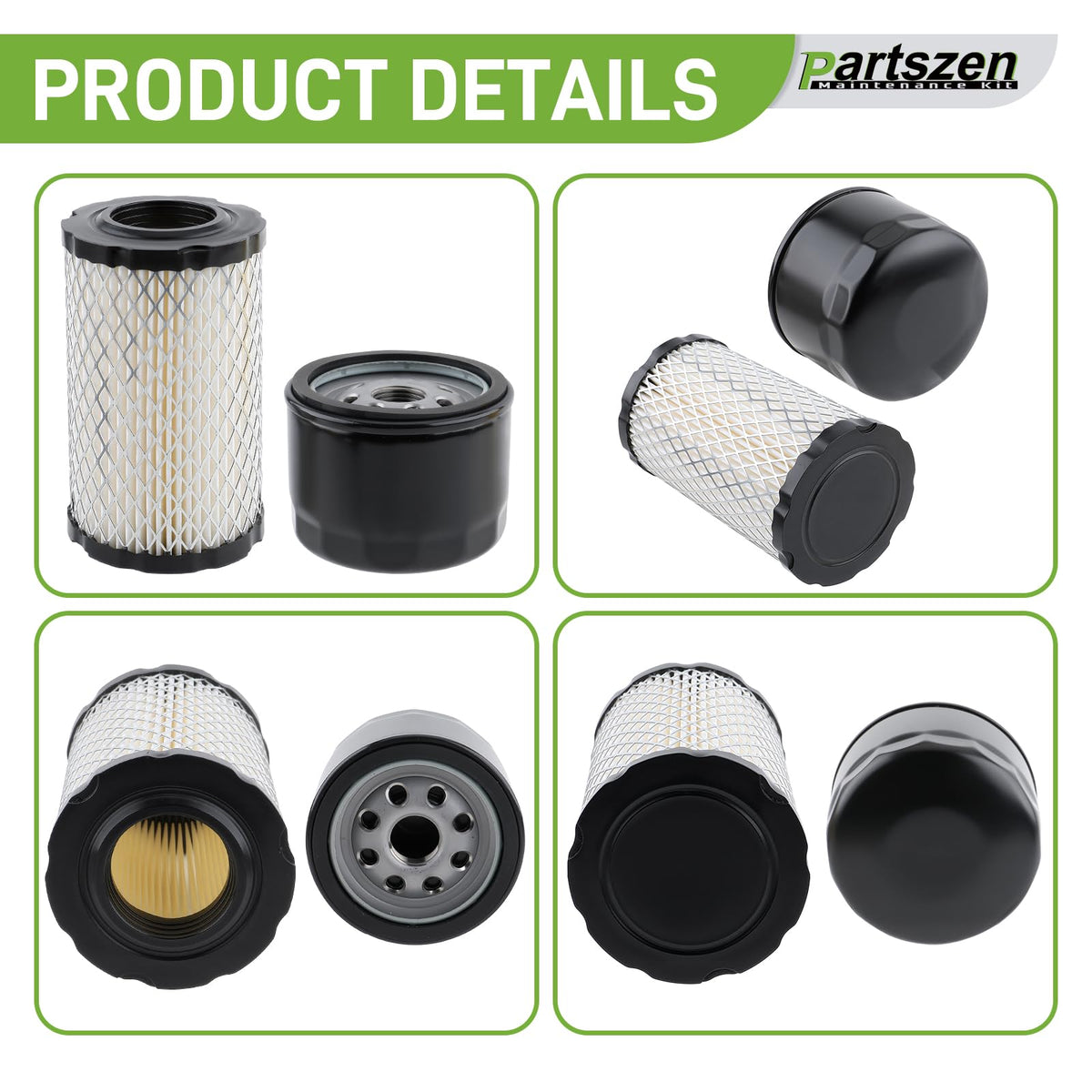 Partszen YT3000 fuel-filter reduces contaminants for reliable starts