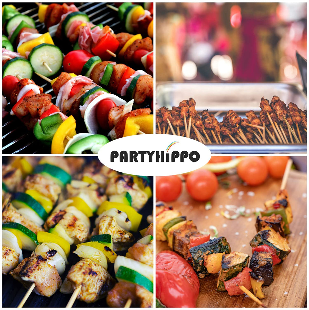 PARTYHIPPO skewers for fruit displays and appetizers