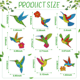 Pasimy paint pots with 18 colors for window art