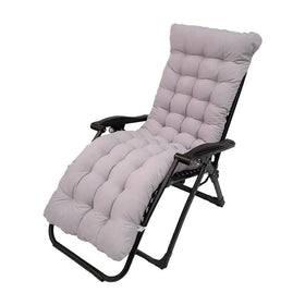Pasrdqoyp patio chaise lounger cushion 61in on outdoor chair for lasting comfort
