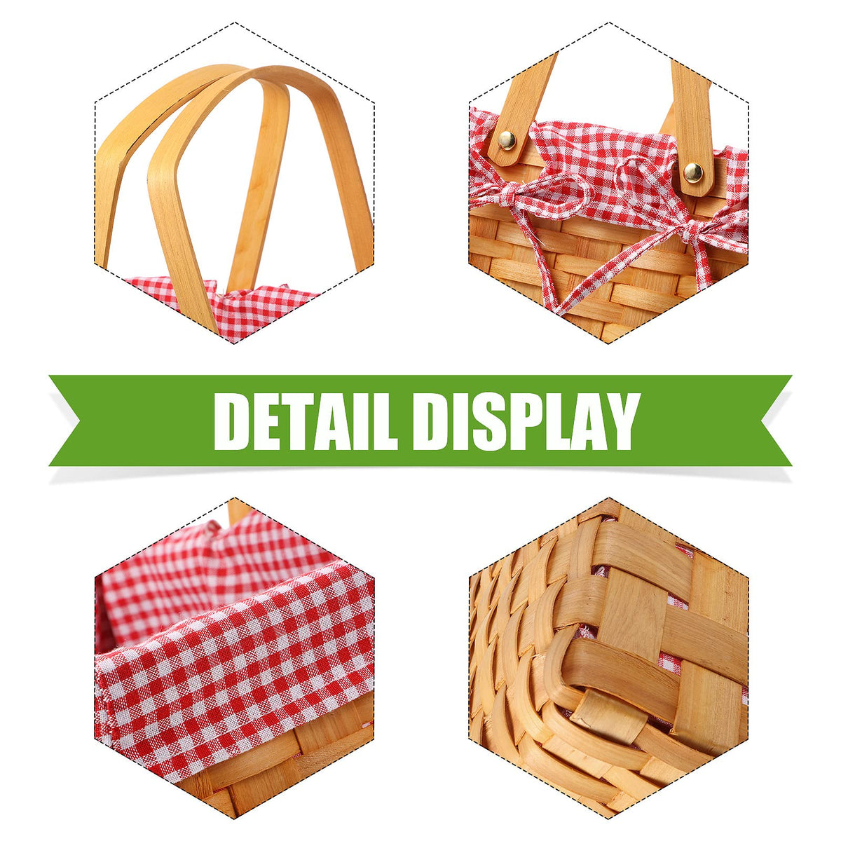 Patelai 53x55 inch picnic blanket laid flat for groups