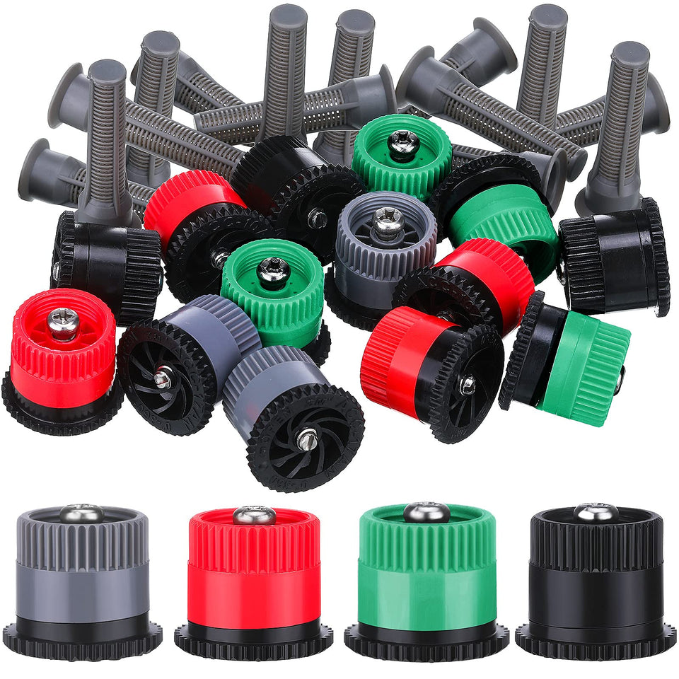 Patelai 4-van mint-green variable arc nozzle for precise lawn irrigation