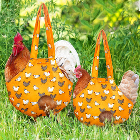 Paterr travel hen carrier in use during car trips