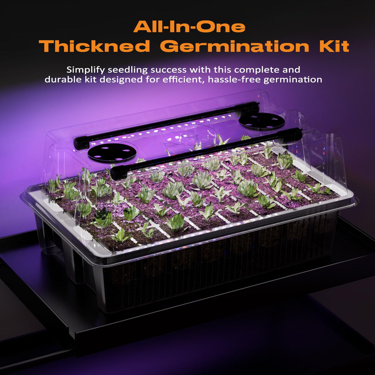Patigrow complete kit includes labels and gardening tools for seed-starting readiness