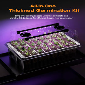 Patigrow complete kit includes labels and gardening tools for seed-starting readiness