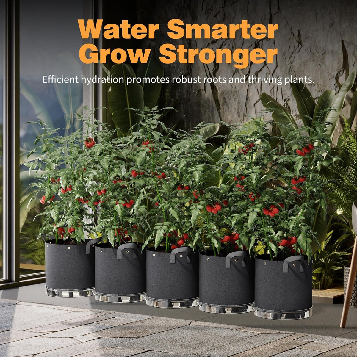 Patigrow root-aeration-base enhances root airflow and natural pruning.