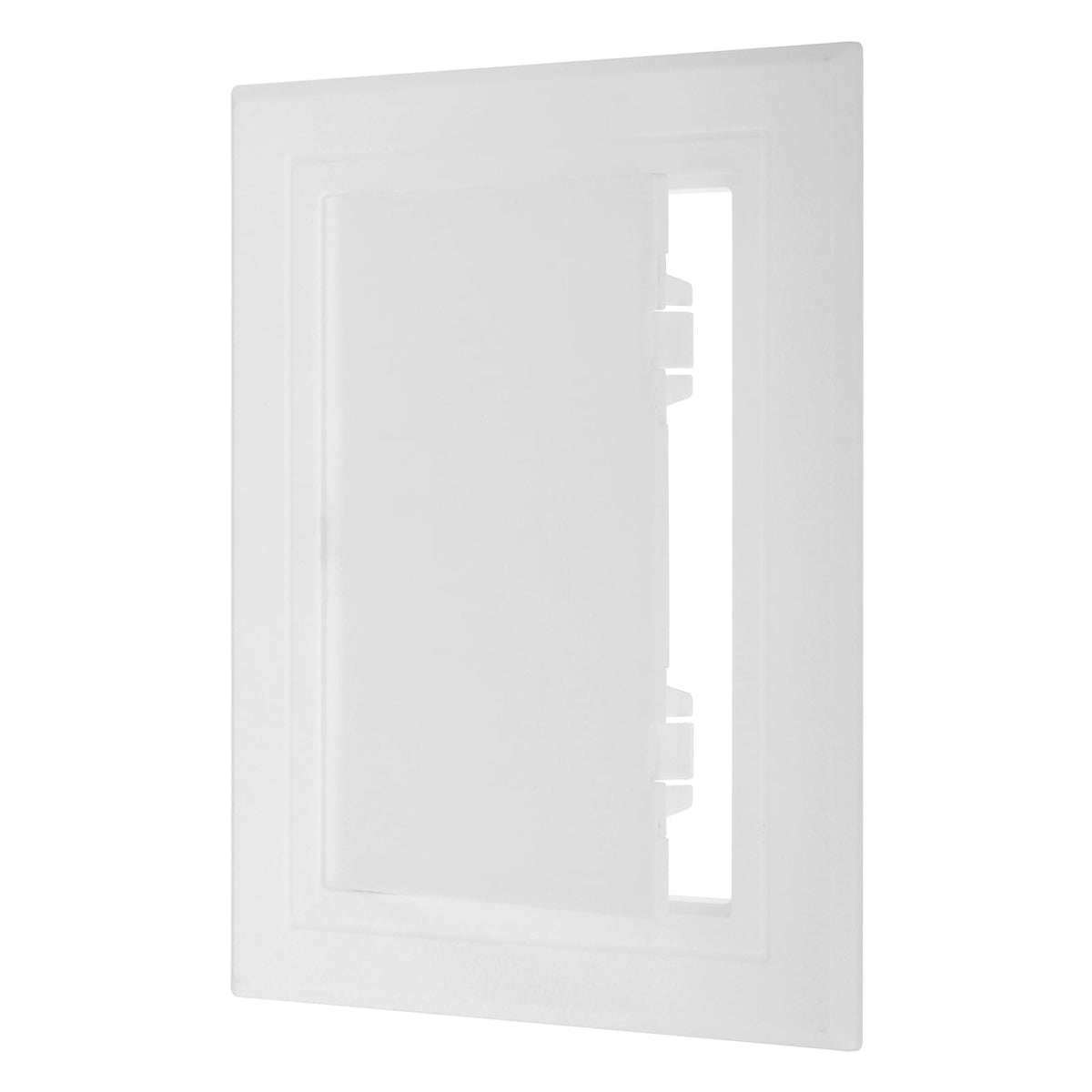 PATIKIL white 12x10 access panel front view showing durable ABS construction for easy wall access