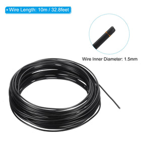 PATIKIL aluminum bonsai wire 1.5mm black for flexible branch work.