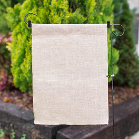 PATIKIL black flag stoppers keep your garden flags upright.