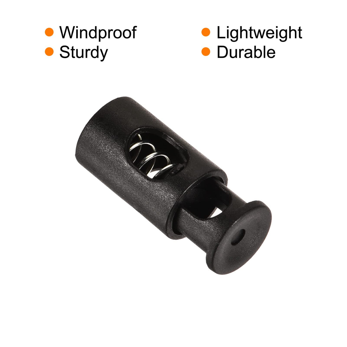 PATIKIL windproof stopper setup is quick and easy.