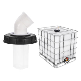 PATIKIL IBC lid-filter-cover keeps debris out of your rainwater tank.