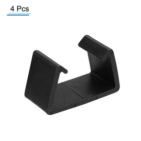 PATIKIL black fasteners secure modular sofa connections in windy spaces.