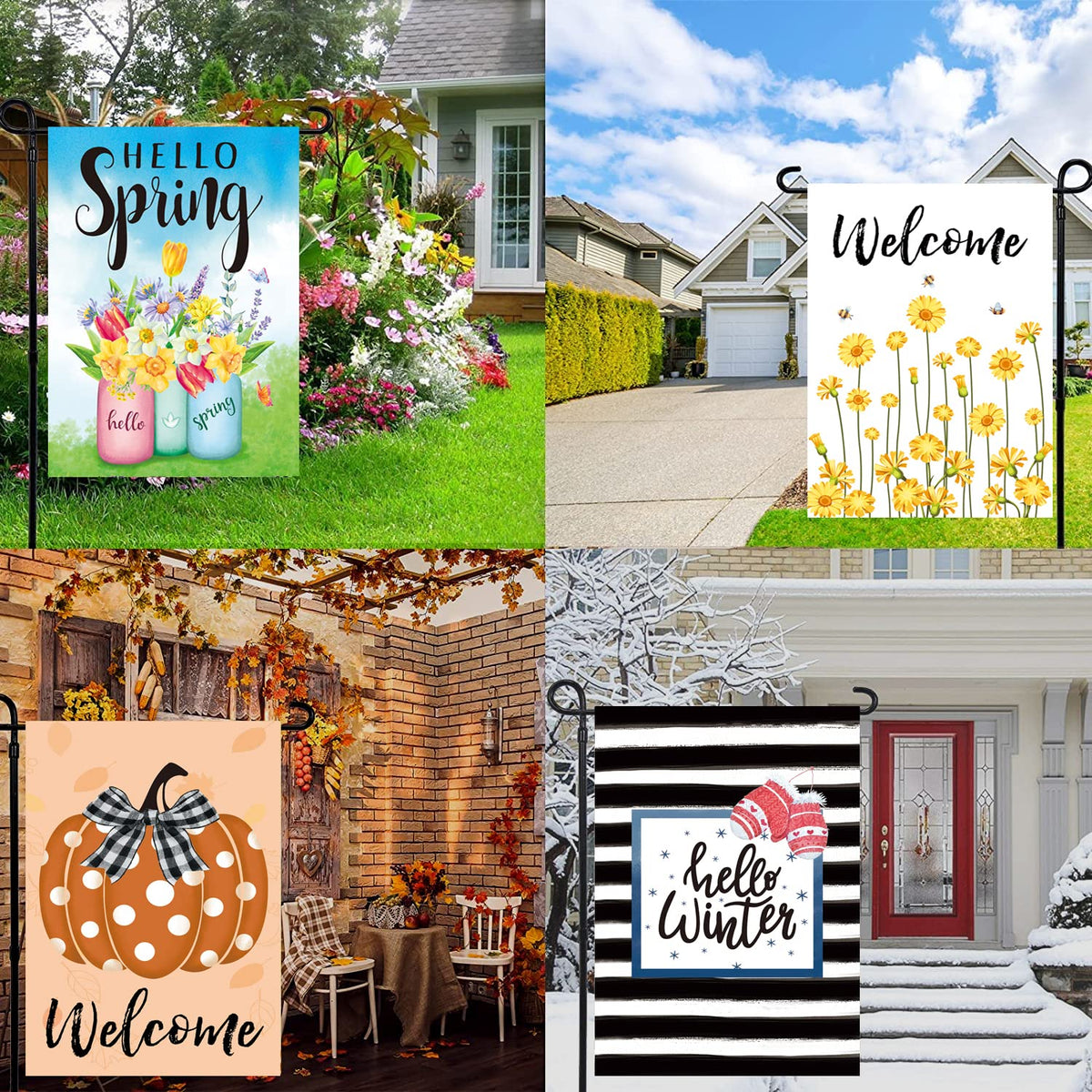 Pating weather-resistant flags stay vibrant with UV protection and wind resilience.