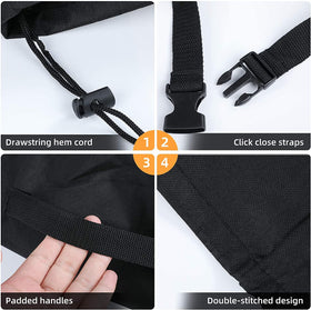 Patio Chair Covers waterproof-barstool keeps chairs dry during rain