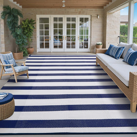 PureCozy rug shines on patios, decks, and gardens for everyday use.