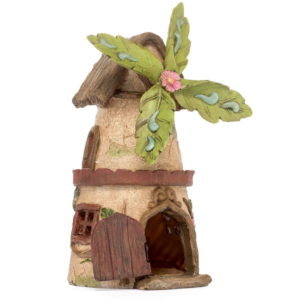 Patio Eden hand-painted miniature house showcases fine craftsmanship