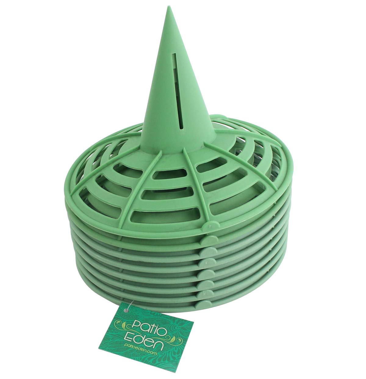 Patio Eden Melon Cradle 8-pack setup supports gourds for healthier growth.