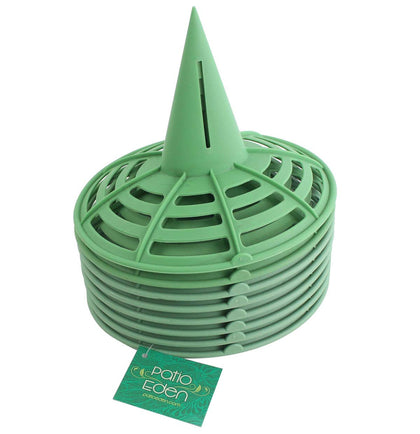Patio Eden Melon Cradle 8-pack setup supports gourds for healthier growth.
