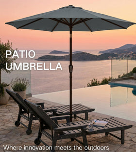 Base not included; compatibility with Patio Kingdom base stands