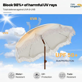 Dome‑shaped canopy covers seating areas for comfort on hot afternoons.