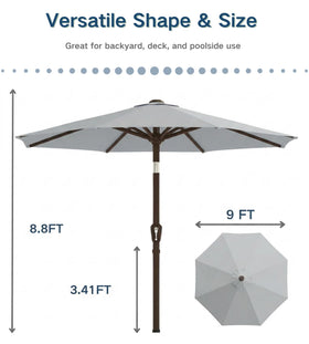 PatioKingdom backyard setup with UV protection and comfy shade.
