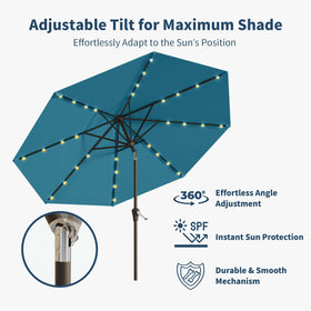 Patio Kingdom UV-resistant canopy keeps colors vibrant under sun.