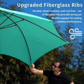 Patio Kingdom UV waterproof canopy detail for durable sun protection.