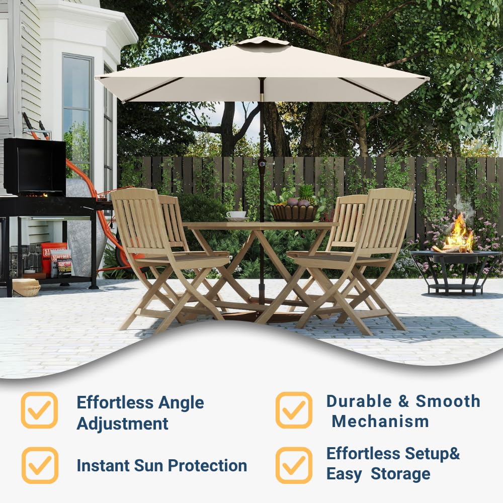Patio Kingdom wind vent top improves airflow and stability