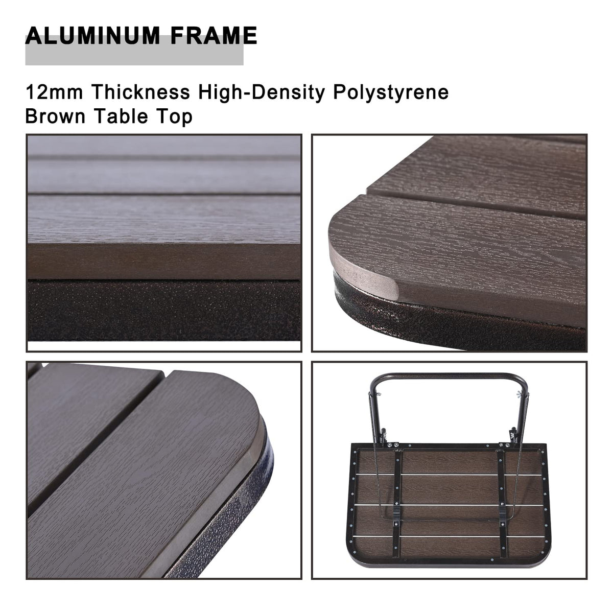 Patio Novagarden balcony railing table railing position adapts to various railings