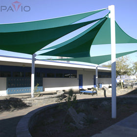 Patio Paradise turquoise color adds vibrant, inviting backyard appeal.