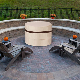PATIOASIS easy-on-off handle design makes placement effortless.
