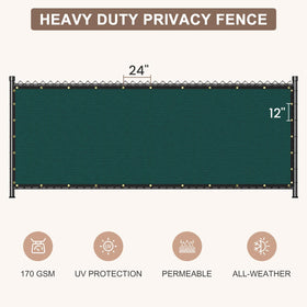 Patiobay 170gsm mesh allows airflow while blocking view.