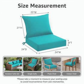 PatioGlow fade-resistant fabric demonstrates sun color retention.