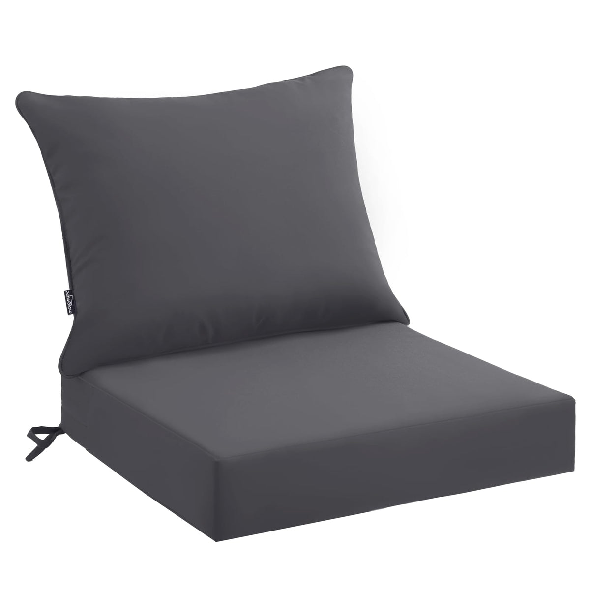 PatioGlow outdoor seat cushion top view for weather-ready comfort on patios