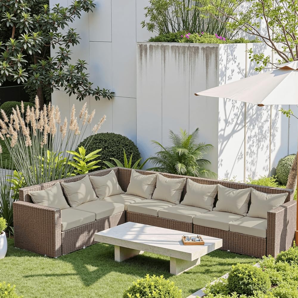 Patioglow cushion with removable cover demonstrates easy cleaning and quick maintenance