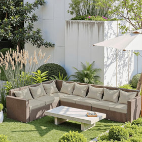 Patioglow cushion with removable cover demonstrates easy cleaning and quick maintenance