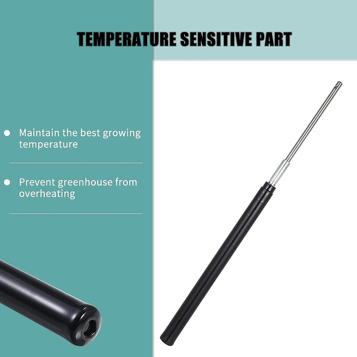 PATIOHZ durable greenhouse window cylinder withstands varied weather for consistent ventilation
