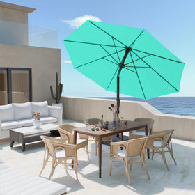 PatioKingdom UV protection and waterproof canopy for sunny days.