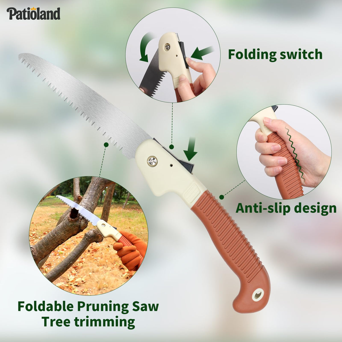 Patioland transplanter for precise hole creation and transplanting plants