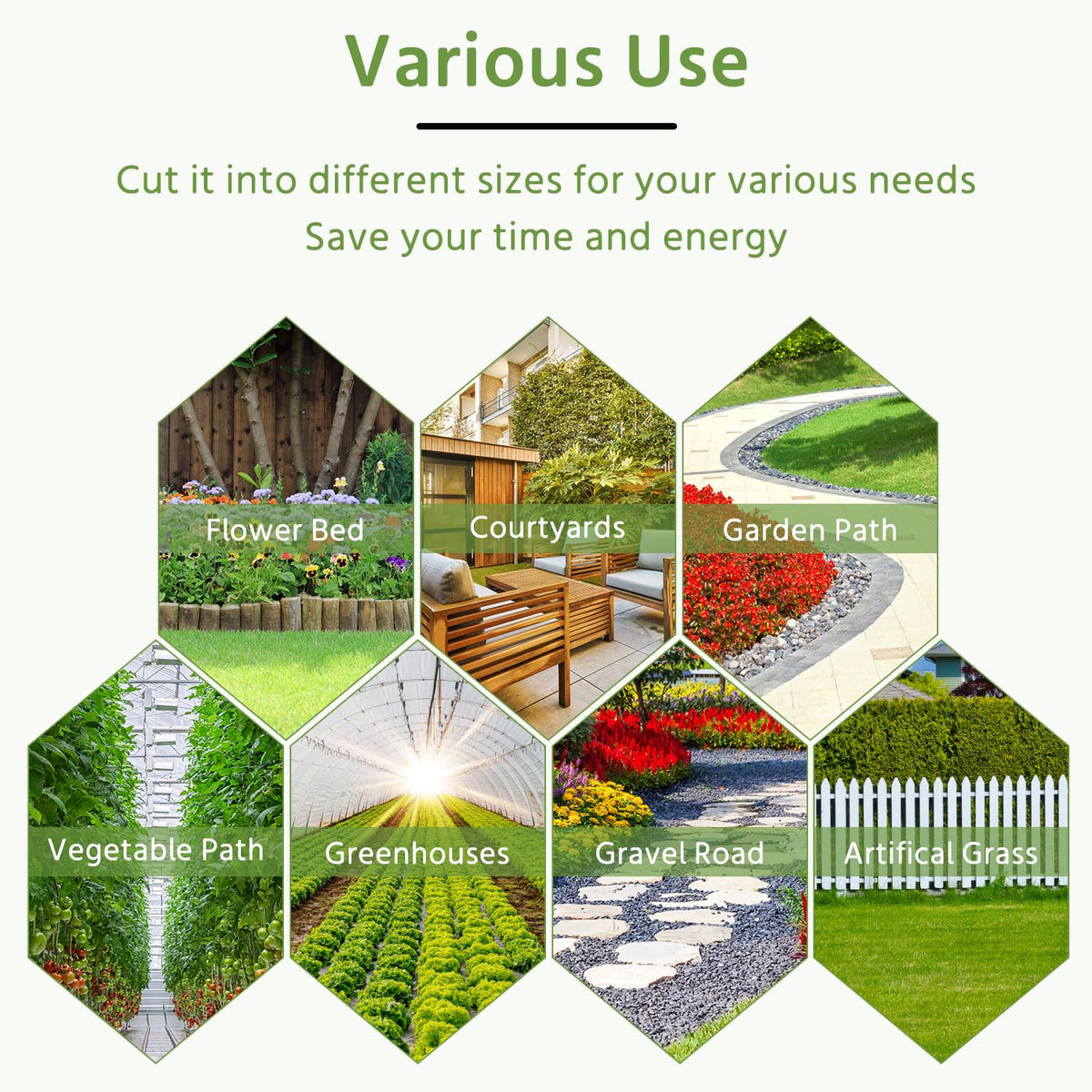 Pattiumo ground cover under gravel or driveway for surface stabilization.
