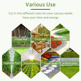 Pattiumo ground cover under gravel or driveway for surface stabilization.
