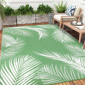 Pauwer UV-coated edge rug emphasizing long-lasting color
