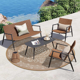 Pauwer lightweight mat ideal for camping, RV trips, picnics, and beach days