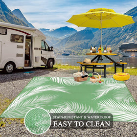 Pauwer porch-ready rug perfect for porch and seaside days