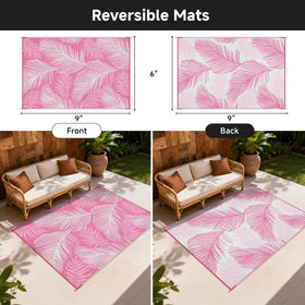 Pauwer reversible design rug doubles comfort for patios and balconies