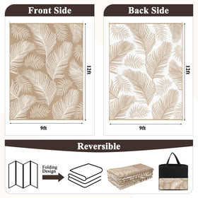 Pauwer RV mat packed in carrying bag for easy camping setup.