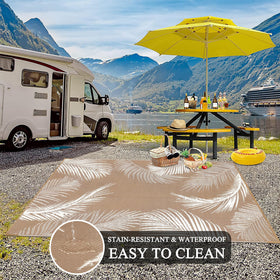 Pauwer polypropylene material closeup emphasizes waterproof, stain-resistant surface.